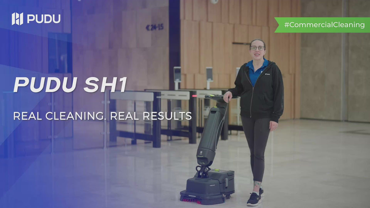 PUDU SH1 Commercial Floor Scrubber Dryer | PUDU Official Store